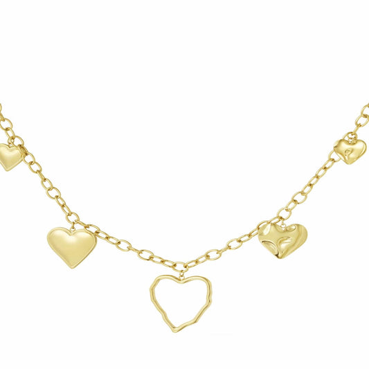 Ketting met hartjes