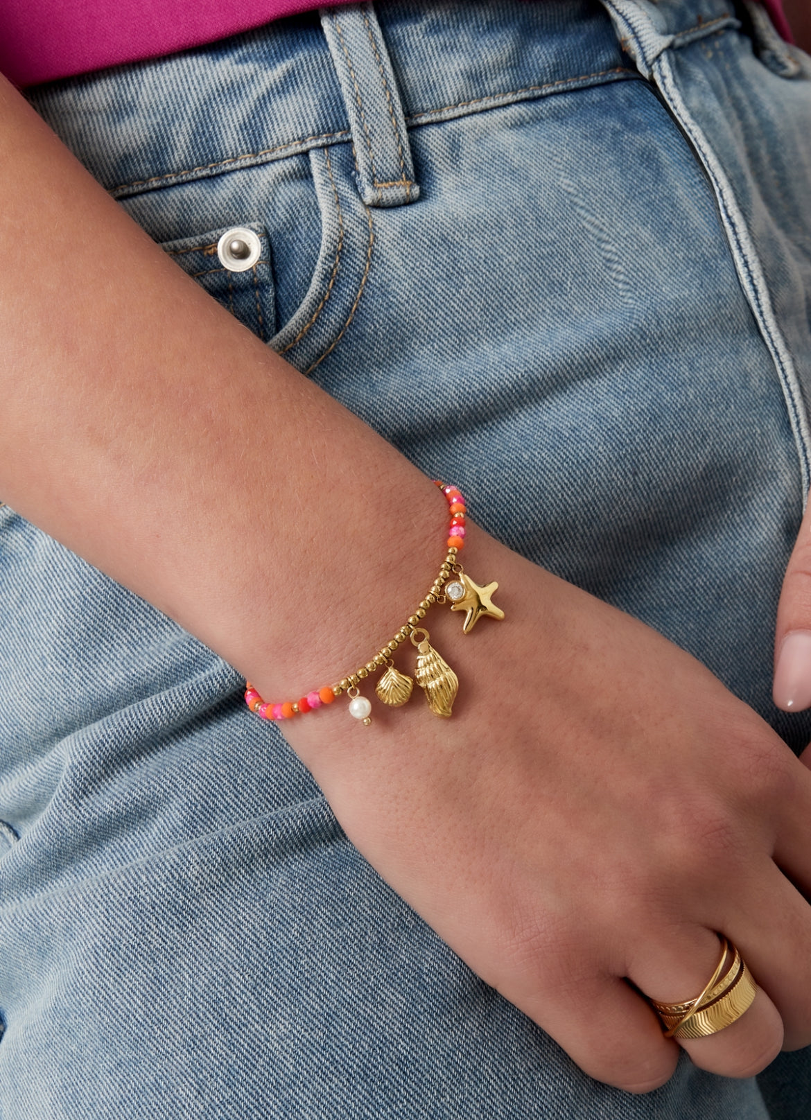 Shell swim armband