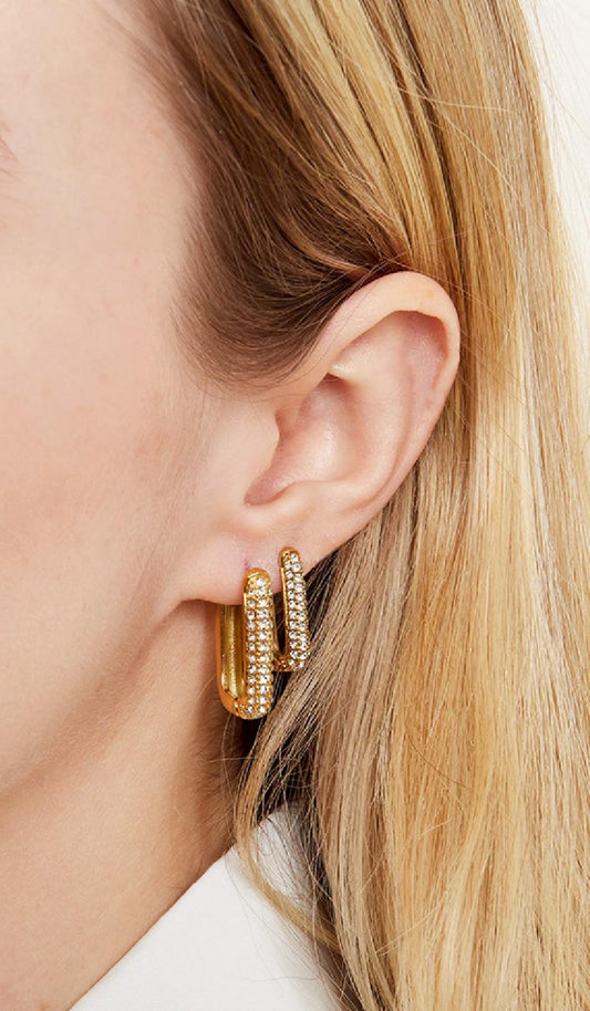 Shimmer spark oorbellen