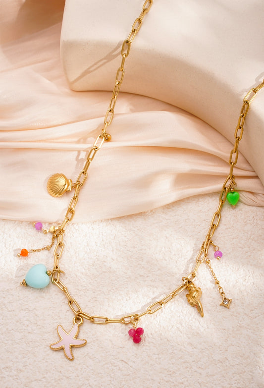 Starfish ketting